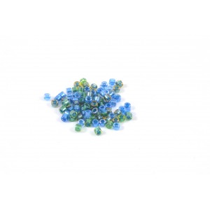MIYUKI DELICA 11/0 BLUE GREEN SPARKLE LINED (0985)